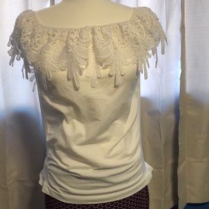 Soho ruffled tank stretchy